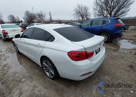 2019 BMW 440I Gran Coupe xDrive from USA, damaged, VIN WBA4J7C50KBM76509
